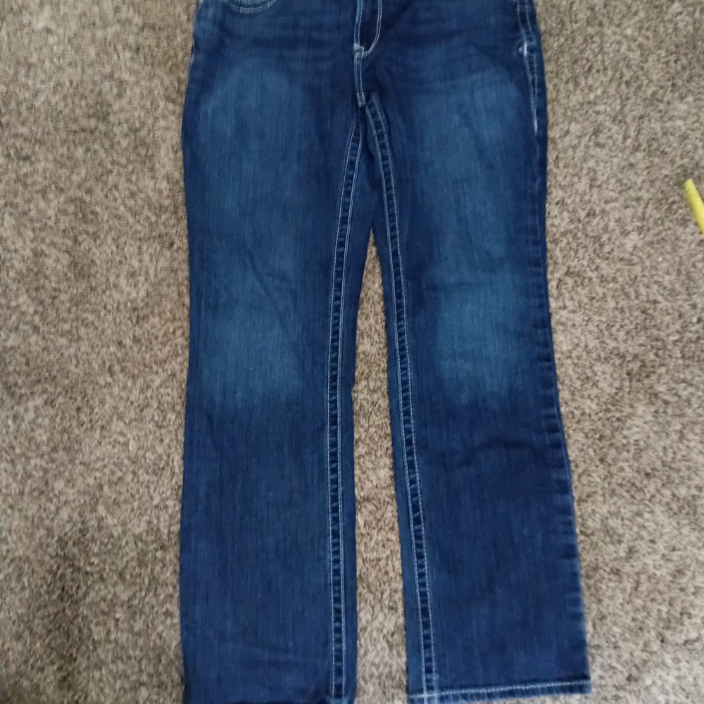 Ariat Classic Blue Women's Jeans Real Denim Sz 31/38 Rn 105037 Cowboy Jeans Pant